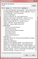 Scripture topic and verse guide